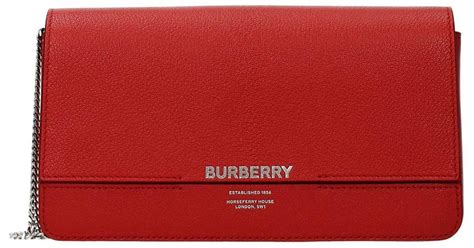 burberry clutch with gold chain